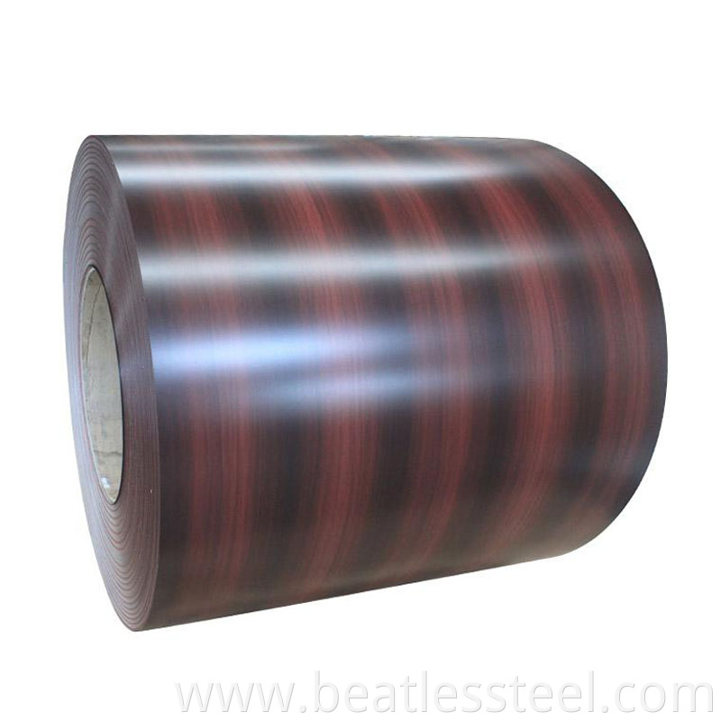 flower painted galvanized steel coil